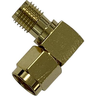 Wittenberg Antennen Adapter SMA WINKELSTÜCK SMA Stecker auf SMA Buchse vergoldet, Câble d'antenne Wittenberg Antennen Adapter SMA WINKELSTÜCK SMA Stecker auf SMA Buchse vergoldet, Câble d'antenne