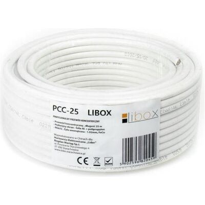 Libox Przewód Antenowy, 25, Biały (PCC25) (Câble d'antenne), Câble d'antenne Libox Przewód Antenowy, 25, Biały (PCC25) (Câble d'antenne), Câble d'antenne