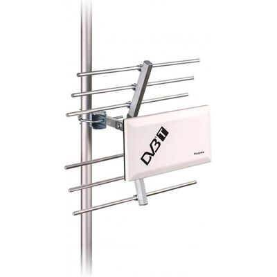 INNE Antenne RTV DVB-T Vista, externe (33 dB, DVB-T / -T2), Parabole + antenne, Argent INNE Antenne RTV DVB-T Vista, externe (33 dB, DVB-T / -T2), Parabole + antenne, Argent
