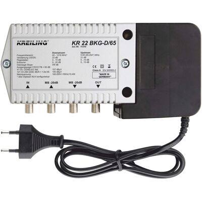 Kreiling Tech. Amplificateur BKG KR 22 BKG-D/65 (Amplificateur), Parabole : accessoires Kreiling Tech. Amplificateur BKG KR 22 BKG-D/65 (Amplificateur), Parabole : accessoires