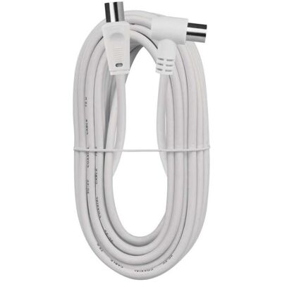 EMOS S30710 - Câble coaxial d'antenne 90° - 7,5m EMOS S30710 - Câble coaxial d'antenne 90° - 7,5m
