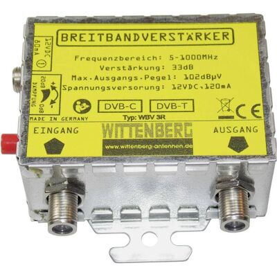 Amplificateur de signal TV Wittenberg MiniVerstärker WBV3R Amplificateur de signal TV Wittenberg MiniVerstärker WBV3R