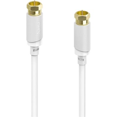 Hama Câble de raccord. SAT, f. mâle F - f. mâle F, doré, 1,5m, 120dB (120 dB, Câble d'antenne), Câble d'antenne Hama Câble de raccord. SAT, f. mâle F - f. mâle F, doré, 1,5m, 120dB (120 dB, Câble d'antenne), Câble d'antenne