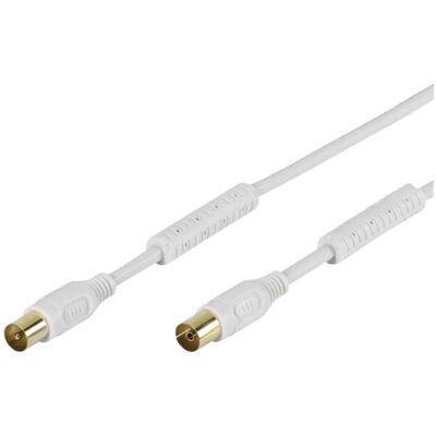 Vivanco TV / Radio Antennenkabel 100dB, 5m, Ferritkern (100 dB, Câble d'antenne), Câble d'antenne Vivanco TV / Radio Antennenkabel 100dB, 5m, Ferritkern (100 dB, Câble d'antenne), Câble d'antenne