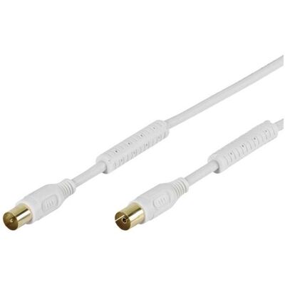 Vivanco TV / Radio Antennenkabel 100dB, 1,5m, Ferritkern (100 dB, Câble d'antenne), Câble d'antenne Vivanco TV / Radio Antennenkabel 100dB, 1,5m, Ferritkern (100 dB, Câble d'antenne), Câble d'antenne