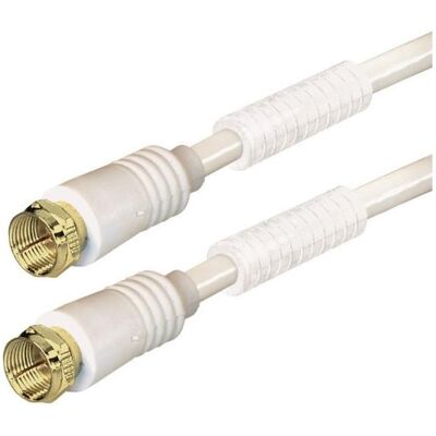 Hapena FFASG2,5m(12821-SBVerpack) Câble de connexion coaxial ws. (100 dB, Câble d'antenne), Câble d'antenne Hapena FFASG2,5m(12821-SBVerpack) Câble de connexion coaxial ws. (100 dB, Câble d'antenne), Câble d'antenne