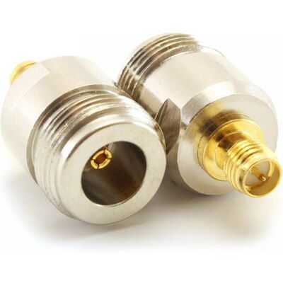 MikroTik Adaptateur coaxial N femelle / RPSMA femelle CA-NF-RSF (Fiches et connecteurs), Câble d'antenne MikroTik Adaptateur coaxial N femelle / RPSMA femelle CA-NF-RSF (Fiches et connecteurs), Câble d'antenne
