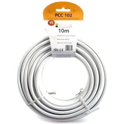 Libox Câble SAT Trishield HD/10m PCC102-10 (Câble satellite), Câble d'antenne Libox Câble SAT Trishield HD/10m PCC102-10 (Câble satellite), Câble d'antenne