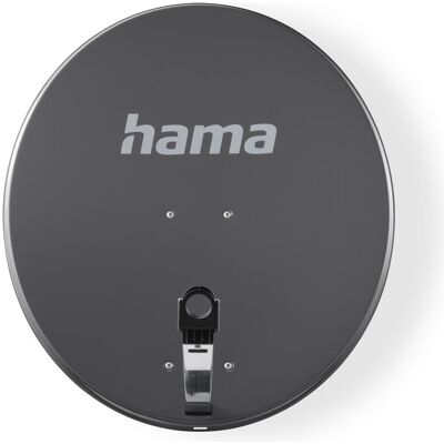 Hama SAT-Antenne, 80 cm, Anthrazit (Antenne parabolique, DVB-S / -S2), Parabole + antenne, Gris Hama SAT-Antenne, 80 cm, Anthrazit (Antenne parabolique, DVB-S / -S2), Parabole + antenne, Gris