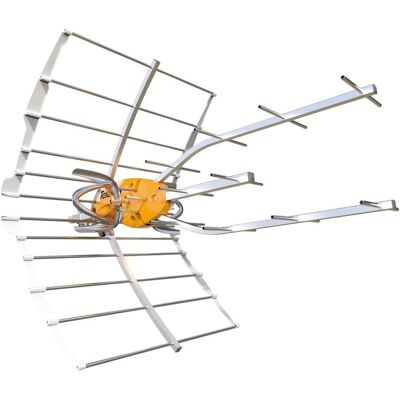 Televes TForce Ellipse Boss -UHF-antenni, LTE700-Ready (Antenne parabolique, DVB-T / -T2), Parabole + antenne Televes TForce Ellipse Boss -UHF-antenni, LTE700-Ready (Antenne parabolique, DVB-T / -T2), Parabole + antenne