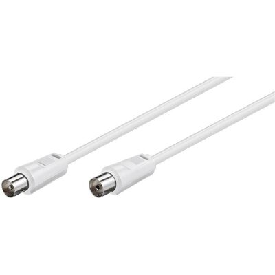 MicroConnect Coax M-F 7.5m blanc 75 ohms (Câble d'antenne), Câble d'antenne MicroConnect Coax M-F 7.5m blanc 75 ohms (Câble d'antenne), Câble d'antenne