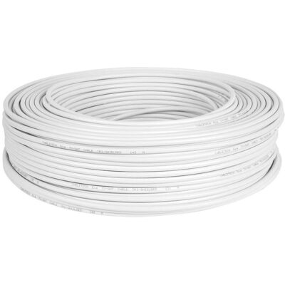 Cabletech TV-SAT Câble CU + double écran 150 m/k. (Câble satellite), Câble d'antenne Cabletech TV-SAT Câble CU + double écran 150 m/k. (Câble satellite), Câble d'antenne