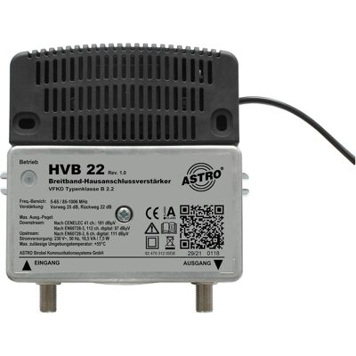 Astro HVB22, Parabole : accessoires, Noir Astro HVB22, Parabole : accessoires, Noir