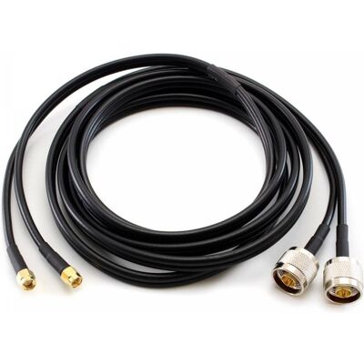 OEM Câble coaxial N mâle / SMA mâle duplex CC-NM-SM-7.5-D (Câble d'antenne), Câble d'antenne OEM Câble coaxial N mâle / SMA mâle duplex CC-NM-SM-7.5-D (Câble d'antenne), Câble d'antenne