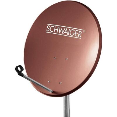 Schwaiger SPI2080 017 - Rouge - Aluminium - 78 cm (Antenne parabolique, DVB-S / -S2), Parabole + antenne, Rouge Schwaiger SPI2080 017 - Rouge - Aluminium - 78 cm (Antenne parabolique, DVB-S / -S2), Parabole + antenne, Rouge