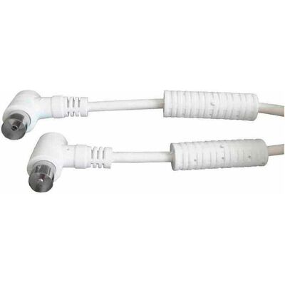 EDM 51123 Câble d'antenne blanc 10 m - Antenna cable EDM 51123 Câble d'antenne blanc 10 m - Antenna cable