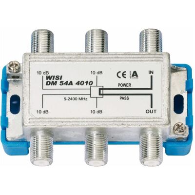 WISI Dérivateur DM 54A 4x SAT 5-2400MHz 10dB, Câble d'antenne WISI Dérivateur DM 54A 4x SAT 5-2400MHz 10dB, Câble d'antenne