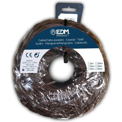 Câble tressé textile EDM 11897 - Type de câble Câble tressé textile EDM 11897 - Type de câble