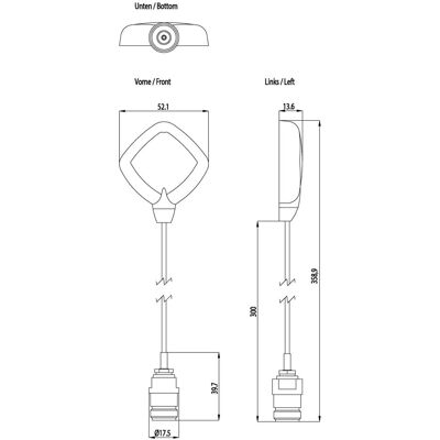 Siemens Antenne ANT895-6ML, GPS (GPS), Antenne réseau Siemens Antenne ANT895-6ML, GPS (GPS), Antenne réseau