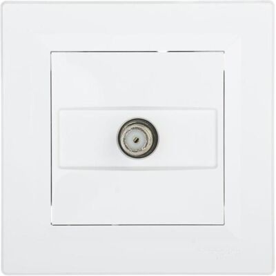 Schneider Electric Asfora Boîte de jonction satellite 1dB blanc (EPH3700121) (Prise antenne), Parabole : accessoires, Blanc Schneider Electric Asfora Boîte de jonction satellite 1dB blanc (EPH3700121) (Prise antenne), Parabole : accessoires, Blanc