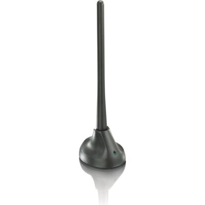 Philips Antenne DVB-T dipôle à tige intérieure (Antenne tige, DVB-T / -T2), Parabole + antenne, Noir Philips Antenne DVB-T dipôle à tige intérieure (Antenne tige, DVB-T / -T2), Parabole + antenne, Noir