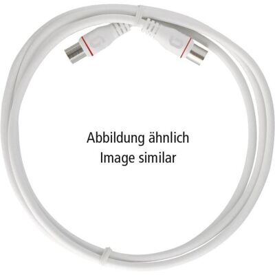 Axing Endgeräteanschlusskabel EAK 101-80 F-Anschluss Quickfix VF TS 5001 1m (100 dB, Câble d'antenne), Câble d'antenne Axing Endgeräteanschlusskabel EAK 101-80 F-Anschluss Quickfix VF TS 5001 1m (100 dB, Câble d'antenne), Câble d'antenne