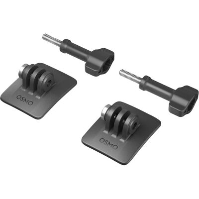 DJI Kit de support adhésif Osmo Action, Caméra d'action : accessoires, Noir DJI Kit de support adhésif Osmo Action, Caméra d'action : accessoires, Noir