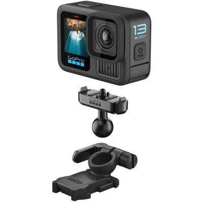 GoPro Support à rotule à fermeture magnétique (HERO13 Black), Caméra d'action : accessoires, Noir GoPro Support à rotule à fermeture magnétique (HERO13 Black), Caméra d'action : accessoires, Noir