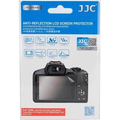 JJC LAR R50 Anti Reflection LCD Screen Protector (Canon EOS R8, Canon EOS R50, Canon EOS M200, Canon Pow, Film de protection des appareils JJC LAR R50 Anti Reflection LCD Screen Protector (Canon EOS R8, Canon EOS R50, Canon EOS M200, Canon Pow, Film de protection des appareils
