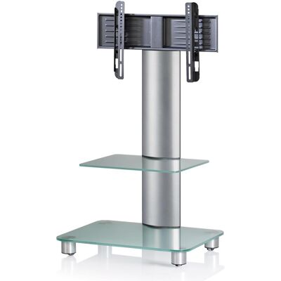 VCM Morgenthaler 17095 - 30 kg - 94 cm (37 pouces) - 55,9 cm (22 pouces) - -30 - 30°. (30 kg, 22" - 37"), Pied TV, Argent VCM Morgenthaler 17095 - 30 kg - 94 cm (37 pouces) - 55,9 cm (22 pouces) - -30 - 30°. (30 kg, 22" - 37"), Pied TV, Argent