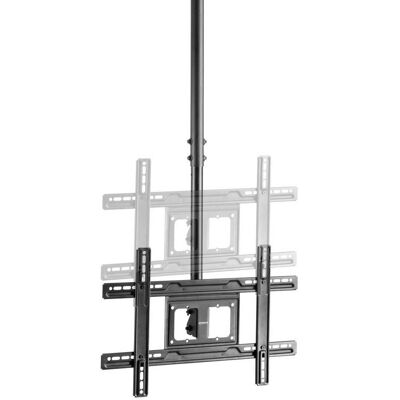 SpeaKa Professional SP-TVCM-540 Support TV pour plafond Réglable en hauteur 94.0 cm 37 (Plafond, 50 kg, 37" - 80"), Support mural pour TV, Noir SpeaKa Professional SP-TVCM-540 Support TV pour plafond Réglable en hauteur 94.0 cm 37 (Plafond, 50 kg, 37" - 80"), Support mural pour TV, Noir