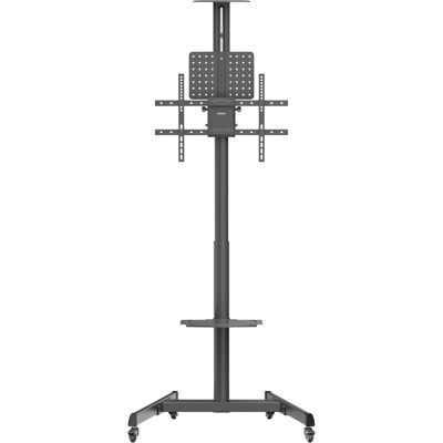 SpeaKa Professional SP-TVC-1300 TV-Rollwagen Höhenverstellbar, Handkurbel, Kamer (37" - 75"), Pied TV SpeaKa Professional SP-TVC-1300 TV-Rollwagen Höhenverstellbar, Handkurbel, Kamer (37" - 75"), Pied TV
