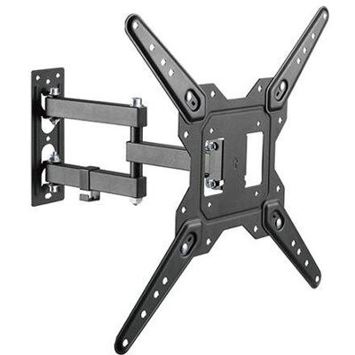 Brateck LPA68-443 noir / Support mural extensible pour TV 23"-55" / réglable / charge max. 30 kg (30 kg, 23" - 55"), Support mural pour TV, Noir Brateck LPA68-443 noir / Support mural extensible pour TV 23"-55" / réglable / charge max. 30 kg (30 kg, 23" - 55"), Support mural pour TV, Noir