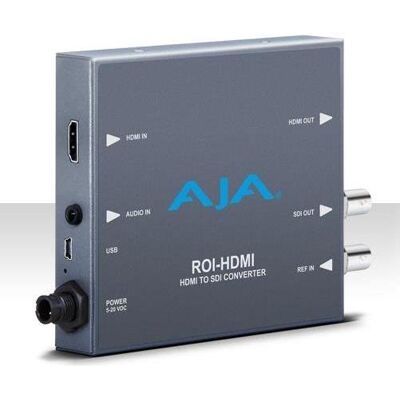 AJA Convertisseur ROI-HDMI HDMI vers 3G-SDI/HD-SDI/SDI, Convertisseur vidéo AJA Convertisseur ROI-HDMI HDMI vers 3G-SDI/HD-SDI/SDI, Convertisseur vidéo