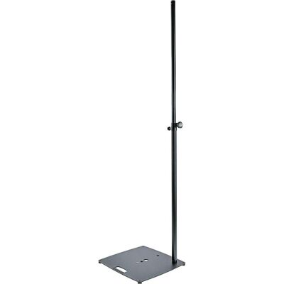 K&M K & M 24654 Leuchten/Boxenstativ Pro (Support, Réglable en hauteur), Pied + support mural pour enceinte, Noir K&M K & M 24654 Leuchten/Boxenstativ Pro (Support, Réglable en hauteur), Pied + support mural pour enceinte, Noir