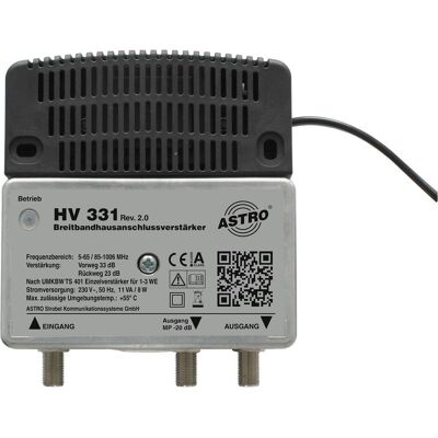 Astro HV 331 (Amplificateur), Parabole : accessoires, Argent Astro HV 331 (Amplificateur), Parabole : accessoires, Argent