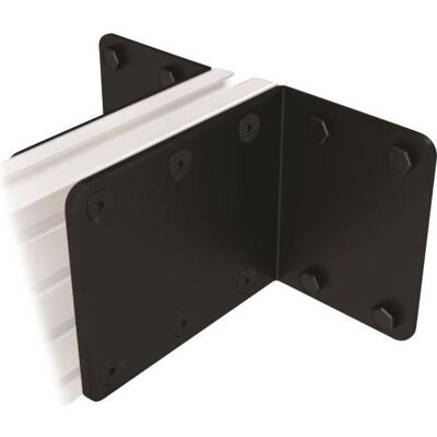 B-Tech Support de montage Wall-to-Wall pour BT8390/4 pièce (Mur), Support mural pour TV, Noir B-Tech Support de montage Wall-to-Wall pour BT8390/4 pièce (Mur), Support mural pour TV, Noir