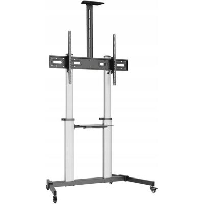 ART MOBILE STAND+TV MOUNT 60-100inch STO S-15-AL (5906721172987) (100 kg, 60" - 100"), Pied TV ART MOBILE STAND+TV MOUNT 60-100inch STO S-15-AL (5906721172987) (100 kg, 60" - 100"), Pied TV
