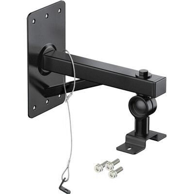 K&M 19440 Boxenwand-/Deckenhalter (1 pièce, Installation murale, Inclinable), Pied + support mural pour enceinte, Noir K&M 19440 Boxenwand-/Deckenhalter (1 pièce, Installation murale, Inclinable), Pied + support mural pour enceinte, Noir