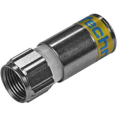 TechniSat 0100/3337 Connecteur F Technique de compression 100 pièces (120 dB, Fiches et connecteurs), Câble d'antenne TechniSat 0100/3337 Connecteur F Technique de compression 100 pièces (120 dB, Fiches et connecteurs), Câble d'antenne