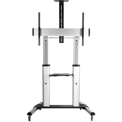 Equip Chariot TV télescopique (100 kg, 60" - 100"), Pied TV, Argent Equip Chariot TV télescopique (100 kg, 60" - 100"), Pied TV, Argent
