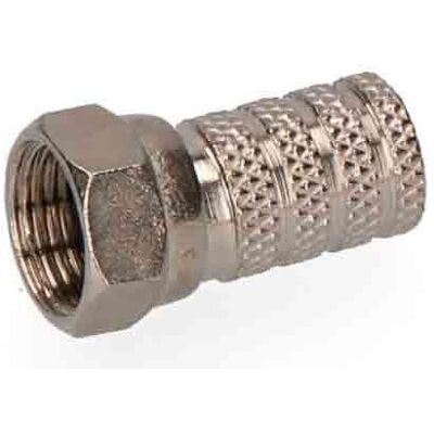 EDM Parabolic connector "f" blister, Accessoires TV, Multicolore EDM Parabolic connector "f" blister, Accessoires TV, Multicolore