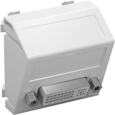 OBO Bettermann MTS-DVI S RW1 Plaque de Montage Multimedia - Plaque de Montage DVI OBO Bettermann MTS-DVI S RW1 Plaque de Montage Multimedia - Plaque de Montage DVI