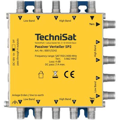 TechniSat 0001/3242 (Multi commutateur), Parabole : accessoires TechniSat 0001/3242 (Multi commutateur), Parabole : accessoires