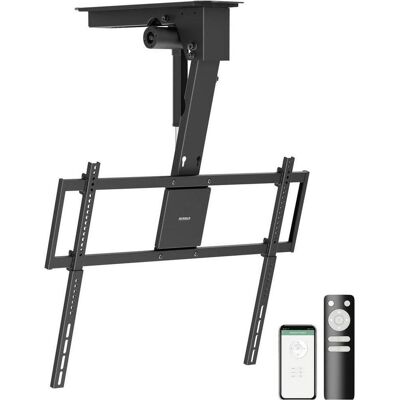SpeaKa Professional SP-TVCM-560 Support TV pour plafond (Plafond, 55 kg, 43" - 86"), Support mural pour TV, Noir SpeaKa Professional SP-TVCM-560 Support TV pour plafond (Plafond, 55 kg, 43" - 86"), Support mural pour TV, Noir