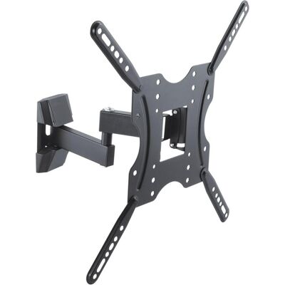 Purelink PureMounts Support TV - pivotant - Vesa 400 (Mur, 20 kg, 26" - 52"), Support mural pour TV, Noir Purelink PureMounts Support TV - pivotant - Vesa 400 (Mur, 20 kg, 26" - 52"), Support mural pour TV, Noir