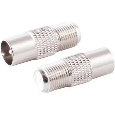 Shiverpeaks S/CONN maximum connectivity 5x adaptateur IEC mâle vers F femelle (Câble d'antenne), Câble d'antenne Shiverpeaks S/CONN maximum connectivity 5x adaptateur IEC mâle vers F femelle (Câble d'antenne), Câble d'antenne
