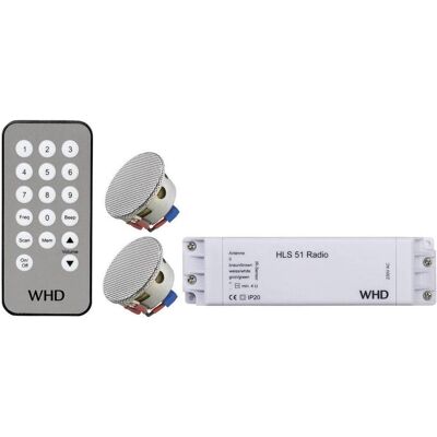 WHD Einsatz Lautsprecher, Fernbedienung, Radio Chrom 106-005-07-100-00 1 Set (Tuner radio), Composants hifi, Argent WHD Einsatz Lautsprecher, Fernbedienung, Radio Chrom 106-005-07-100-00 1 Set (Tuner radio), Composants hifi, Argent