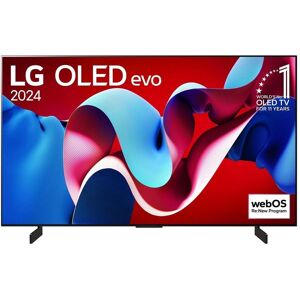 LG OLED42C41LA (42", C4, OLED, 4K, 2024, EU), TV, Noir LG OLED42C41LA (42", C4, OLED, 4K, 2024, EU), TV, Noir