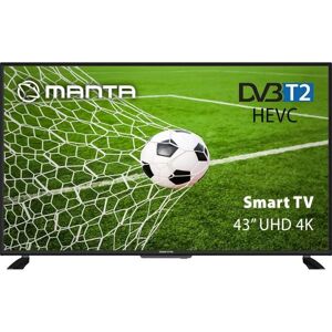 Manta 43LUA120D LED 43" 4K Ultra HD Android (43", LED, 4K), TV, Noir Manta 43LUA120D LED 43" 4K Ultra HD Android (43", LED, 4K), TV, Noir